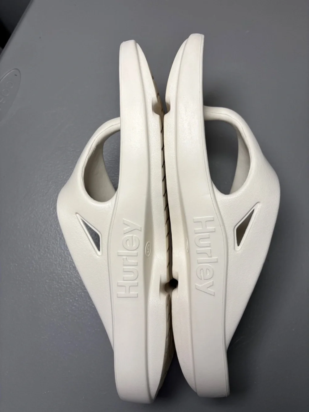 Hurley Men's Injection Flip Flop White Size 9